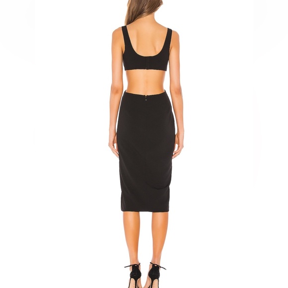 Lovers + Friends Revolve Titus midi dress in black - Picture 5 of 6